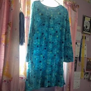 Womens warm night gown